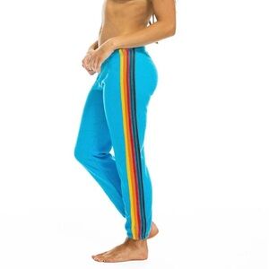 Aviator nation, five stripe blue sweatpants